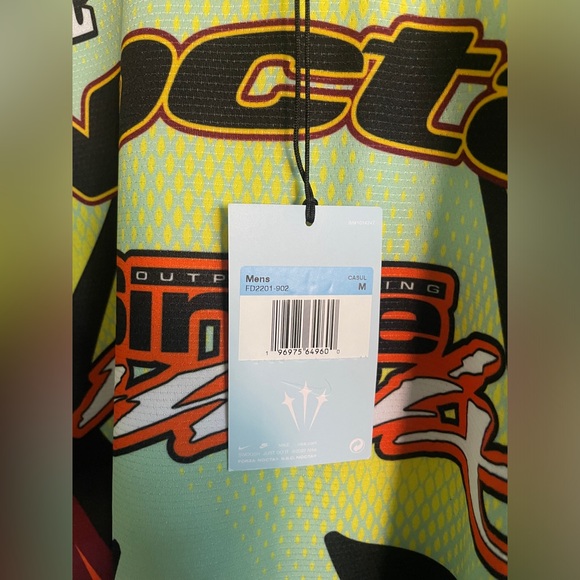 NEW MED NIKE x DRAKE NOCTA x L’ART de L’Automobile green moto bike racing jersey - Picture 2 of 7